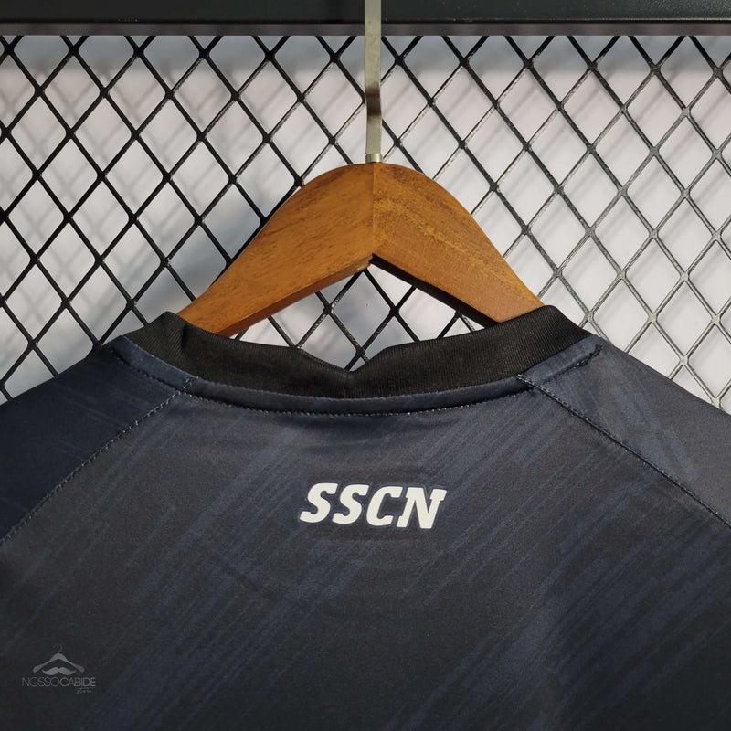 Camisola Napoli Black Modelo Torcedor