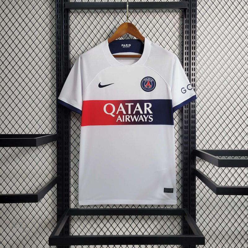 Camisa PSG Away Branca 2023/24 - Torcedor Masculino