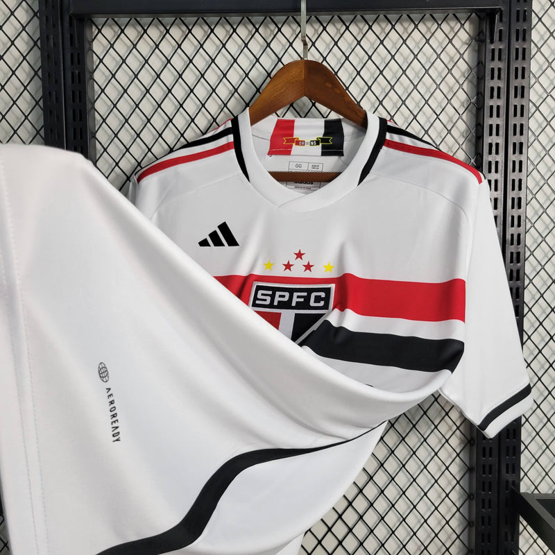 Camisola São Paulo Home 23/24 - Adidas - Versão Torcedor