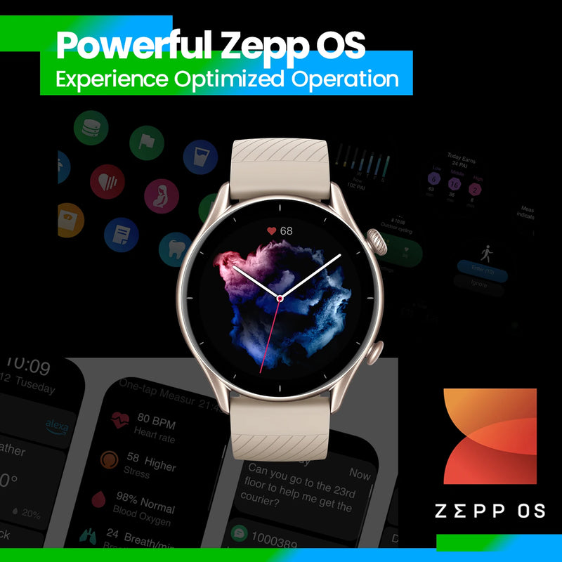 Amazfit GTR 3 Smartwatch 1.39" GPS Android IOS