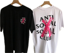T-Shirt Antisocial Social Club X