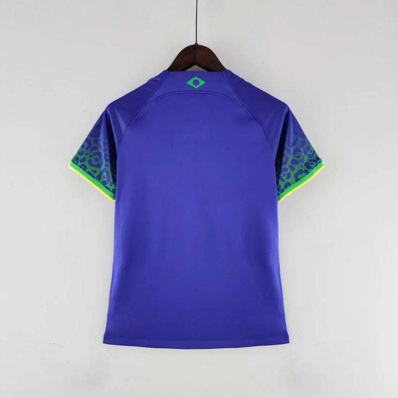 Camisola Feminina Seleção Brasil II 22/23 - Azul