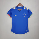 Camisola Feminina Cruzeiro Comemorativa 100 anos - Azul