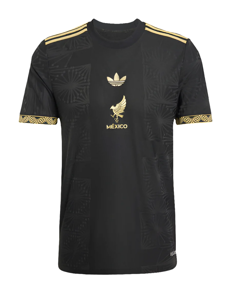 Camisola México 25/26 Edição Copa Ouro - Preto - Versão Torcedor