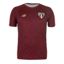 Camisola São Paulo 25/26 Treino - Borgonha - Versão Torcedor