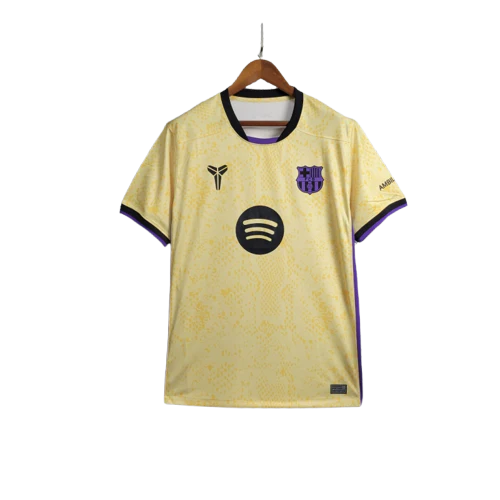 Camisola Barcelona 25/26 Edição Especial - Amarelo - Versão Torcedor