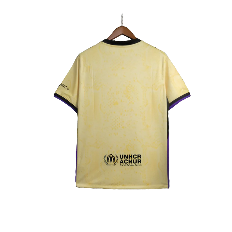 Camisola Barcelona 25/26 Edição Especial - Amarelo - Versão Torcedor