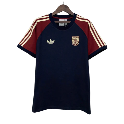 Camisola Arsenal 25/26 Edição Casual - Azul Marinho - Versão Torcedor