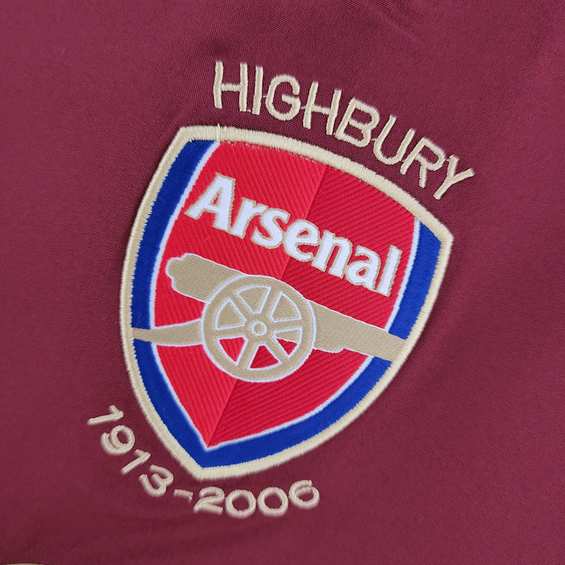 Camisola Manga Longa Arsenal 05/06 - Bordo