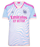 Camisola Arsenal II By Stella McCartney 23/24 - Azul e Rosa