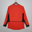 Camisola Manga Longa Manchester United 03/04 - Vermelho