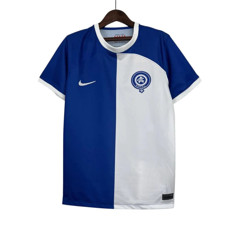 Camisola Atlético de Madrid 120 anos 23/24 - Azul e Branca