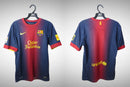 Camisola Barcelona Retrô 2012/2013 - Azul e Grená