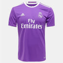 Camisola Real Madrid Retrô II 16/17 - Roxo