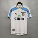 Camisola Lazio Retrô 2000/2001 - Branca
