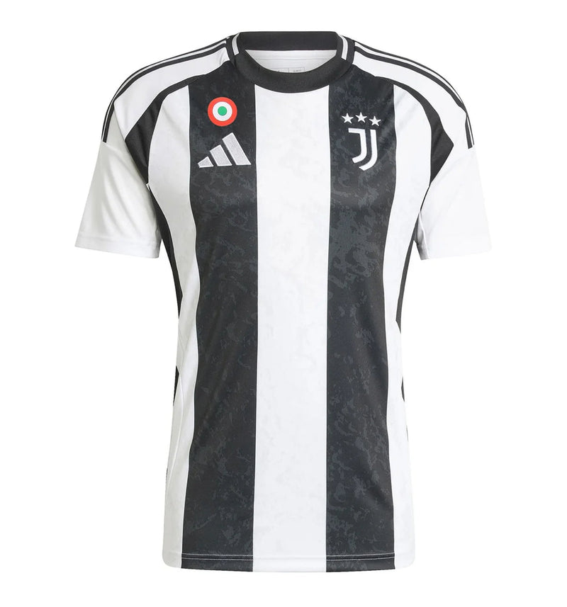 Camisola Juventus I 24/25 - Branco e Preto