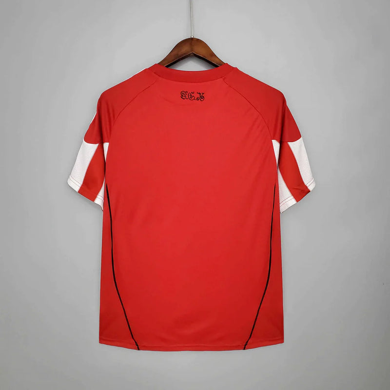 Camisola Bayern de Munique Retrô 2010/2011 - Vermelha e Branca