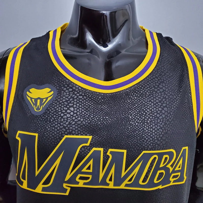 Regata NBA Los Angeles Lakers Masculina - Preta