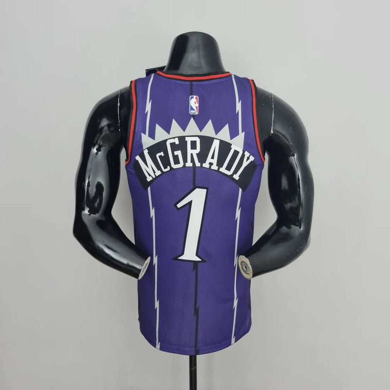 Regata Toronto Raptors Masculina - Preta e Roxa