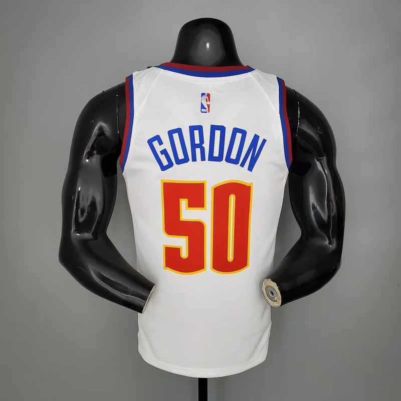 Regata Denver Nuggets Bônus Masculina - Branca