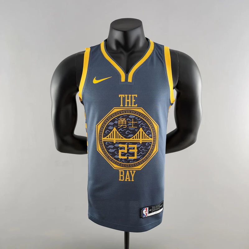 Regata Golden State Warriors Masculina - Cinza