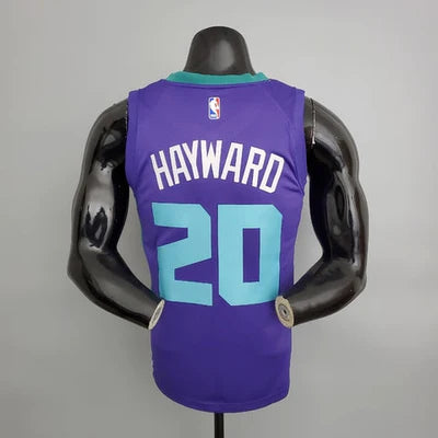 Regata Charlotte Hornets Masculina - Roxa