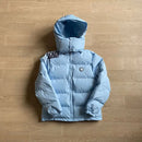 Trapstar Irongate Jacket Detachable Hood Ice Blue