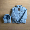 Trapstar Irongate Jacket Detachable Hood Ice Blue
