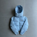 Trapstar Irongate Jacket Detachable Hood Baby Blue WOMAN