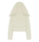 Trapstar Women’s Irongate Detachable Hooded Puffer Jacket - Cream