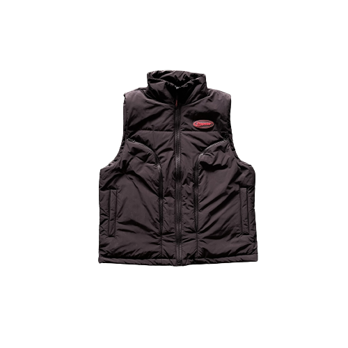 Trapstar Vest Hyperdrive Black and Red