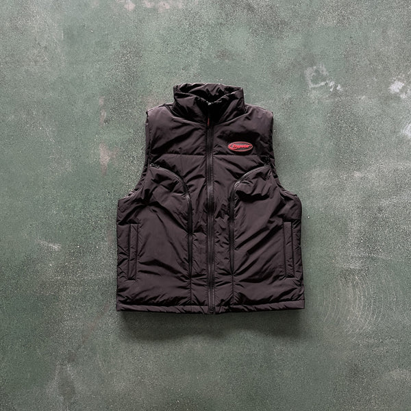 Trapstar Vest Hyperdrive Black and Red
