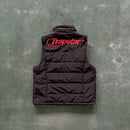 Trapstar Vest Hyperdrive Black and Red
