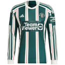 Camisola Manchester United II Away 23/24 Masculina Modelo Torcedor Verde