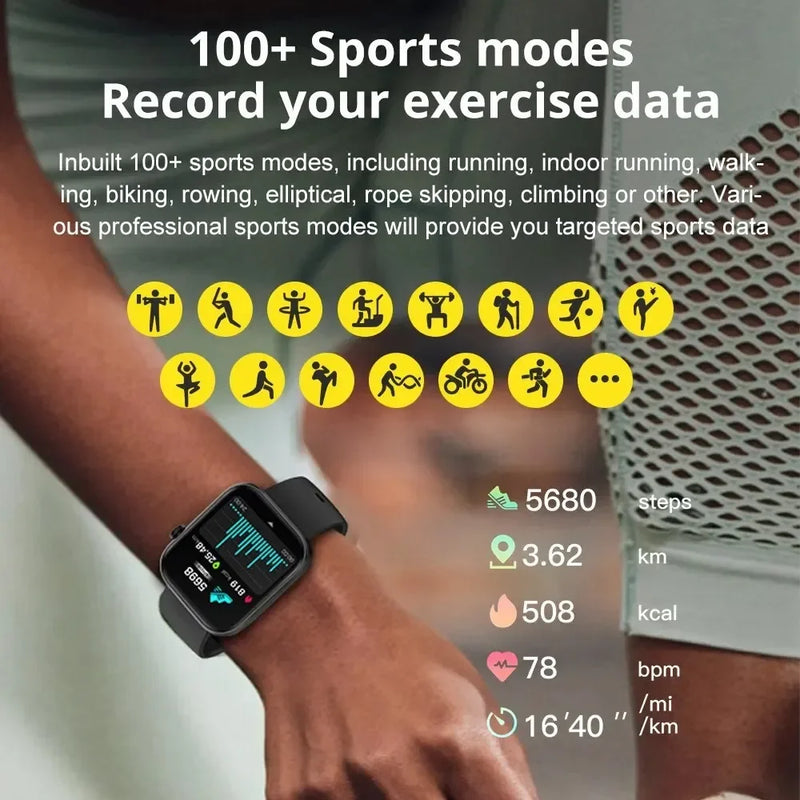 P71 Smartwatch Men Health IP68