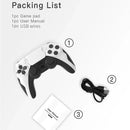 (PS4) Réplica GAMINJA P48 Wireless Gamepad Para PS4, PS3, Console Windows 7, 8, 10 Dual Vibration PC Joystick