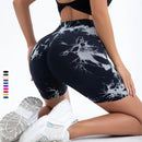 Calções Cintura Alta Butt Lift Feminino - Sem Costura, Tie Dye
