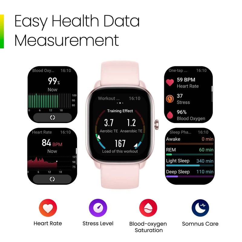 Amazfit GTS 4 Mini Smartwatch Zepp App