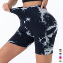 Calções Cintura Alta Butt Lift Feminino - Sem Costura, Tie Dye