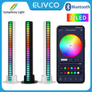 Bastão com Luzes 32 LEDS RGB  Controle por APP Para Setup Decoração