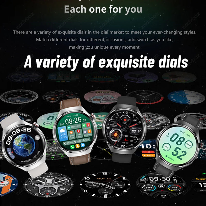SmartWatch Huawei GT4 PRO Men AMOLED Tela HD