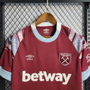Camisola West Ham Home Modelo Torcedor