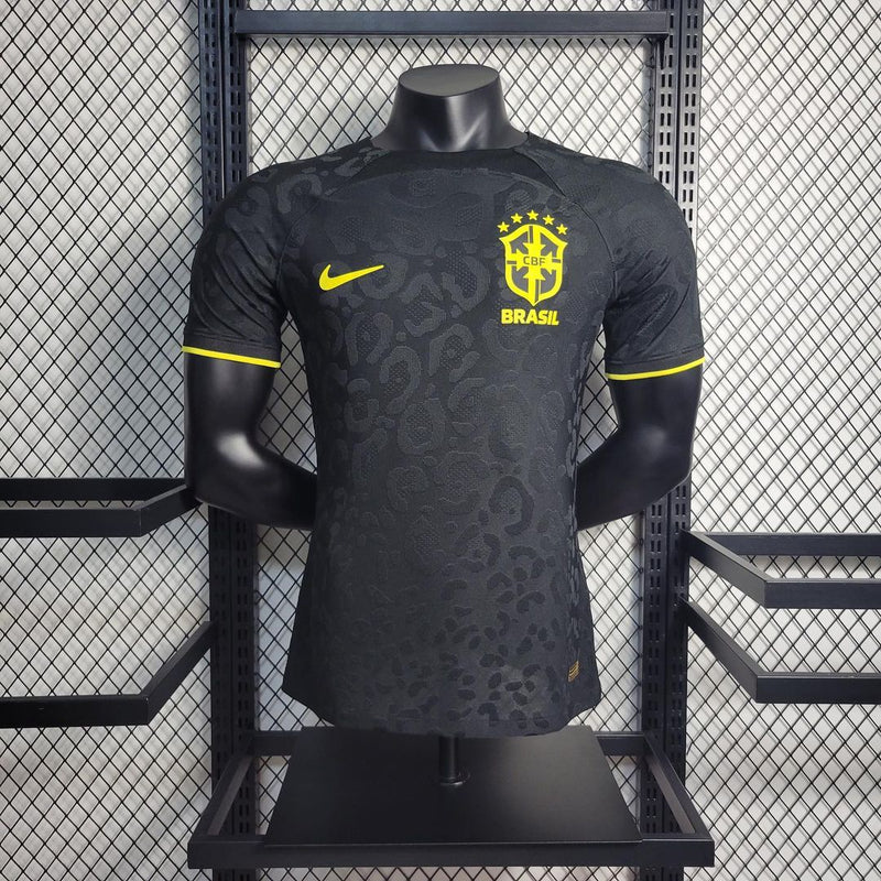 Camisola Brasil Special Edition Preta Modelo Jogador