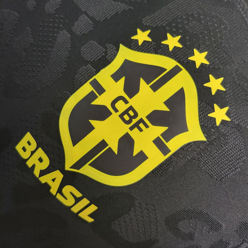 Camisola Brasil Special Edition Preta Modelo Jogador