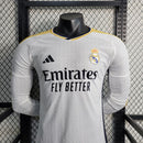 Camisola Real Madrid Manga Longa Home Modelo Jogador 23/24
