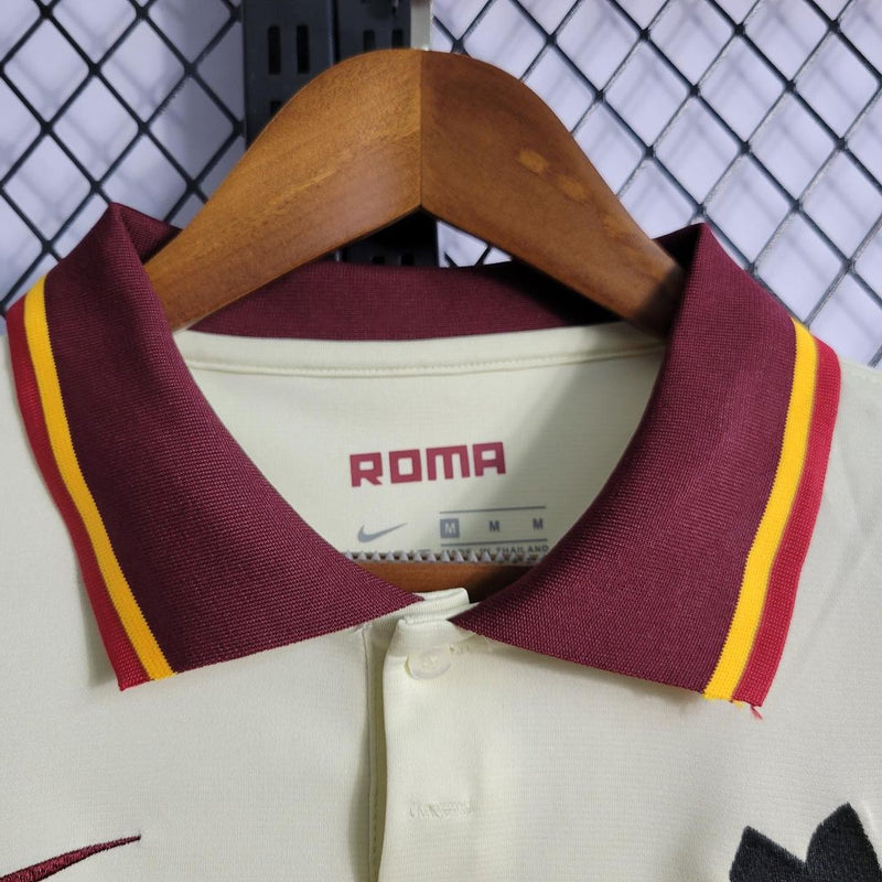 Camisola Roma Polo Modelo Torcedor 22/23