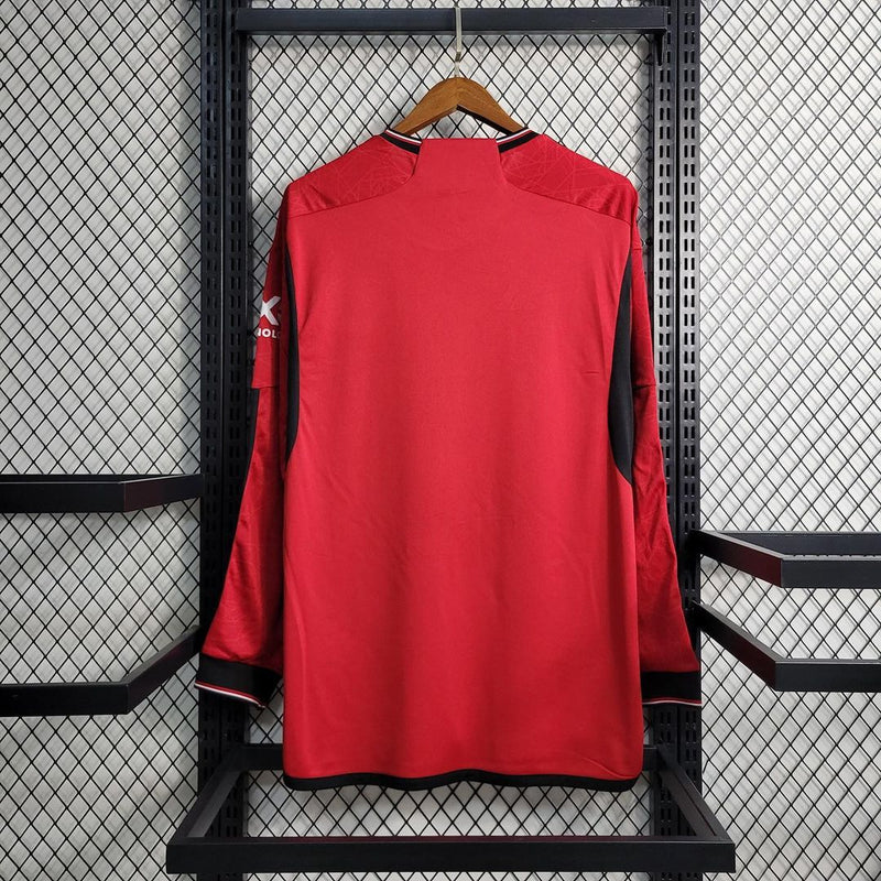 Camisola Manga Longa Manchester United 23/24