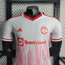 Camisola Manchester United Branca Modelo Jogador 23/24